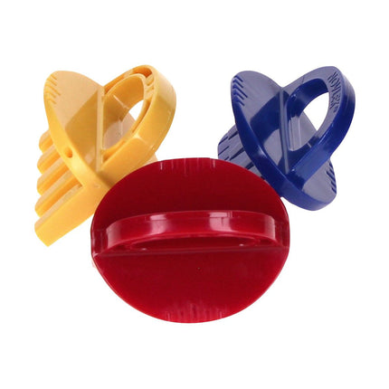 Juego de espaciadores HECO para terrazas 3-5-7 mm 24 piezas (49774) en caja de plástico