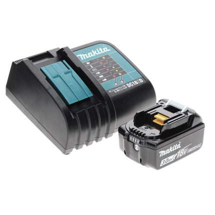 Makita DTW 180 SF1TX llave de impacto a batería 18 V 180 Nm 3/8" sin escobillas + 1x batería 3,0 Ah + cargador + juego de brocas de 70 piezas + maletín de aluminio TX