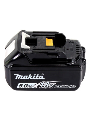 Makita DTW 180 T1TX llave de impacto a batería 18 V 180 Nm 3/8" sin escobillas + 1x batería 5,0 Ah + juego de brocas de 70 piezas + maletín de aluminio TX - sin cargador