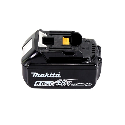 Makita DTW 180 T1TX llave de impacto a batería 18 V 180 Nm 3/8" sin escobillas + 1x batería 5,0 Ah + juego de brocas de 70 piezas + maletín de aluminio TX - sin cargador