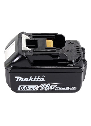 Makita DTW 180 G1TX llave de impacto a batería 18 V 180 Nm 3/8" sin escobillas + 1x batería 6,0 Ah + juego de brocas de 70 piezas + maletín de aluminio TX - sin cargador