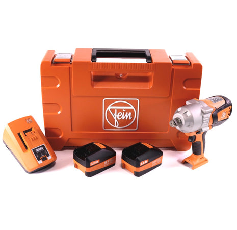 FEIN ASCD 18-1000 W34 Visseuse à percussion sans fil 18V 1050 Nm - 3/4" sans balai + 2x Batteries 6 Ah + Chargeur + Coffret