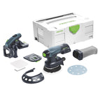 Festool ETSC 125 Li-Basic Akku Exzenterschleifer 18 V 125 mm Brushless + AH-ES-ETS/ETSC Ansetzhilfe 43 - 92° Winkel + Systainer - ohne Akku, ohne Ladegerät - Toolbrothers