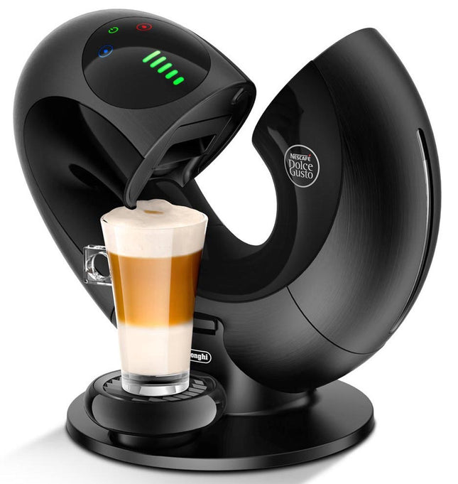 De'Longhi EDG 737.B Eclipse Cafétière à capsules noire - Nescafé Dolce Gusto