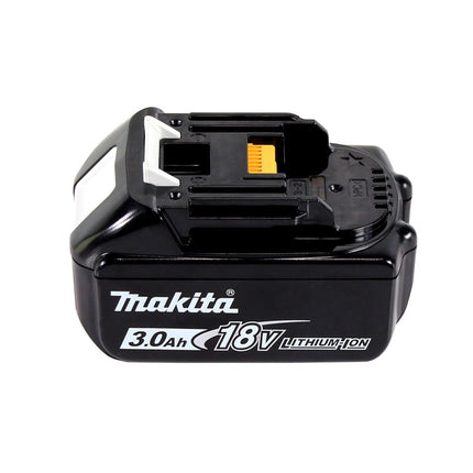 Makita DGA 506 F1J Cordless angle grinder 18 V 125 mm brushless + 1x rechargeable battery 3.0 Ah + Makpac - without charger