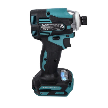 Makita TD 001 GZ Akku Schlagschrauber 40 V max. 220 Nm 1/4" XGT Brushless Solo - ohne Akku, ohne Ladegerät