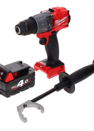 Taladro percutor inalámbrico Milwaukee M18 ONEPD2-401 18 V 135 Nm Brushless One Key Bluetooth + 1x batería 4,0 Ah - sin cargador