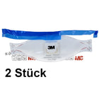 Mascarilla respiratoria 3M FFP3 Aura 9332+ con válvula 2 piezas (7100139903) EN149:2001 FFP3 NR D para materiales aislantes y madera dura