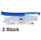 Mascarilla respiratoria 3M FFP3 Aura 9332+ con válvula 2 piezas (7100139903) EN149:2001 FFP3 NR D para materiales aislantes y madera dura