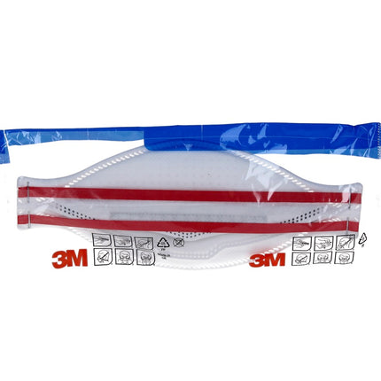 3M FFP3 Aura 9332+ Masque respiratoire avec valve - 3 pièces EN149: 2001 FFP3 NR D