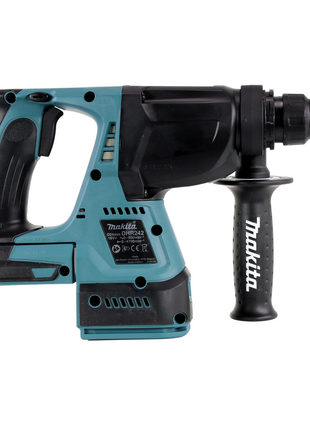 Taladro percutor inalámbrico Makita DHR 242 ZJ 18V 2.0J SDS-plus Brushless + Makpac - sin batería, sin cargador