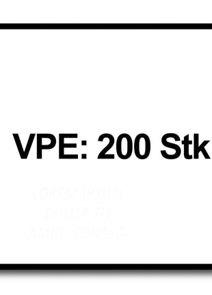 SPAX HI.FORCE Tellerkopf Schraube 6,0 x 60 mm 200 Stk. ( 0251010600605 ) Torx T-Star Plus T30 Vollgewinde Wirox 4Cut