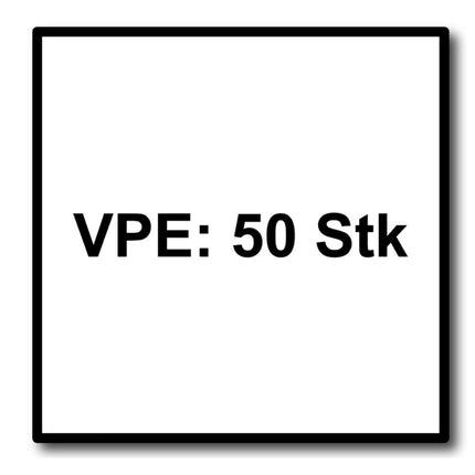 Tornillo cabeza placa SPAX HI.FORCE 6,0 x 200 mm 50 piezas (0251010602005) Torx T-Star Plus T30 rosca parcial Wirox 4Cut