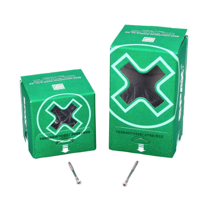 SPAX Facade screws 4.5 x 50mm - Stainless steel A2 - Fixing thread - Raised countersunk head - T-STAR Plus Torx - T20 - CUT (25470004505022)