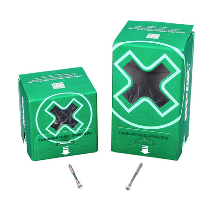 SPAX Facade Screw 4.5x70mm  - Fixing Thread - Raised Countersunk Head - T-STAR Plus Torx T20 - CUT - Stainless Steel A2 100 pcs. (25470004507022)