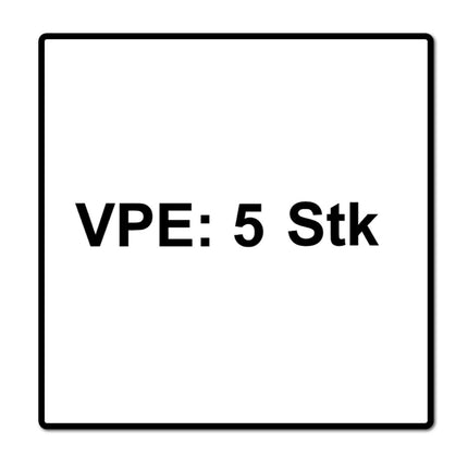 Metabo 5 bolsas de filtro de fieltro M, 25-35 l, 5 unidades (630343000) para ASR 35 L AutoClean / ASR 35 M AutoClean / ASR 25 L SC / ASR 25 M SC / ASR 2050 / ASA 2025 / ASR 35 L ACP / ASR 35M ACP