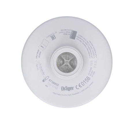 Filtro de partículas Dräger Rd40 P3 R (6738932) para máscaras completas X-plore 6000 y medias máscaras X-plore 4000