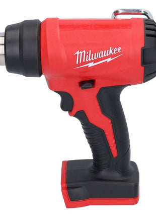 Milwaukee M18 BHG-401 akumulatorowy pistolet na gorące powietrze 18 V 470 °C + 1x akumulator 4,0 Ah + ładowarka