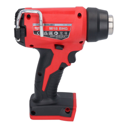 Pistola ad aria calda a batteria Milwaukee M18 BHG-401 18 V 470 °C + 1x batteria ricaricabile 4,0 Ah + caricatore