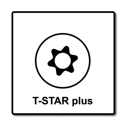 Tornillo SPAX IN.FORCE 6,0 x 80 mm 200 piezas (1211010600805) Torx T-STAR Plus T30 culata totalmente roscada Broca WIROX 4CUT