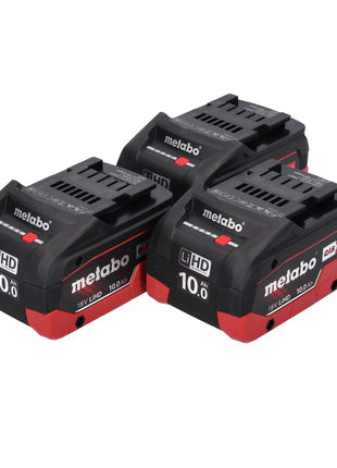 Metabo LiHD Akkupack Set 3x 18 V 10,0 Ah CAS System ( 3x 625549000 ) - Toolbrothers