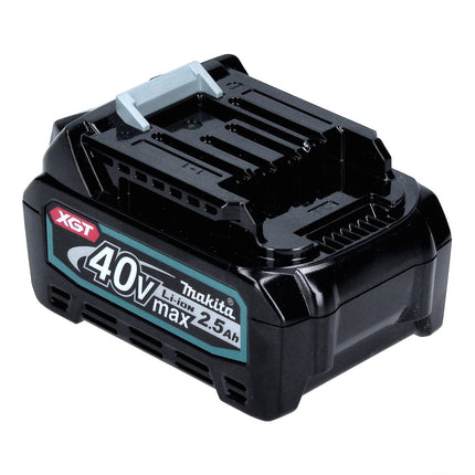 Makita battery set 40 V with 2x BL 4025 2.5 Ah ( 2x 191B36-3 ) XGT Li-Ion battery IP64 protection class with LED display