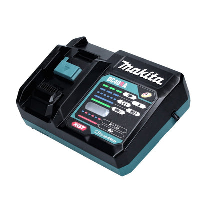 Makita Power Source Kit 40 V máx. con batería BL 4025 2,5 Ah XGT ( 191B36-3 ) + cargador rápido DC 40 RA XGT LXT ( 191E07-8 )