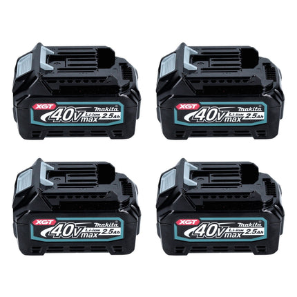 Makita Power Source Kit 40 V max. with 4x BL 4025 battery 2.5 Ah XGT ( 4x 191B36-3 ) + DC 40 RA fast charger XGT LXT ( 191E07-8 )