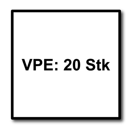 Metabo 20 bolsas de filtro de fieltro M, 25-35 l, 20 unidades (4x 630343000) para ASR 35 L AutoClean / ASR 35 M AutoClean / ASR 25 L SC / ASR 25 M SC / ASR 2050 / ASA 2025 / ASR 35 L ACP / ASR 35M ACP