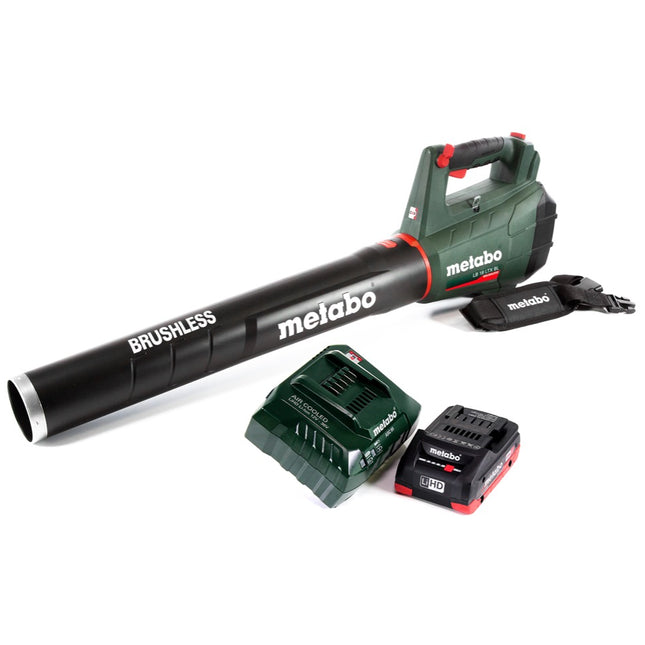 Metabo LB 18 LTX BL Soffiatore a batteria 18V Brushless + 1x Batteria 4,0 Ah + Caricabatterie