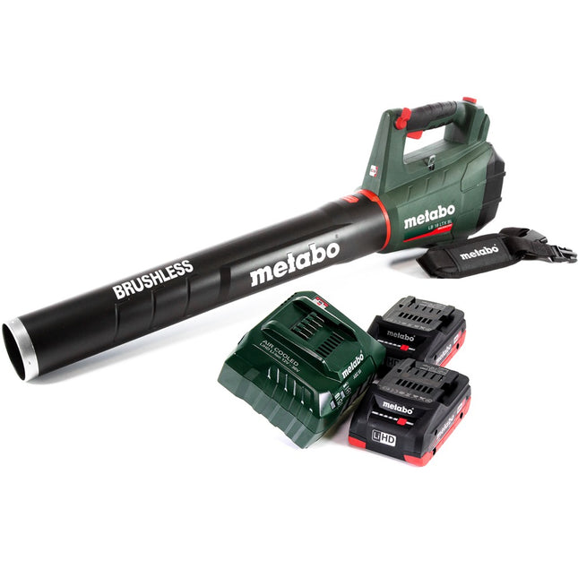 Metabo LB 18 LTX BL Soffiatore a batteria 18V Brushless + 2x Batterie 4,0 Ah + Caricabatterie