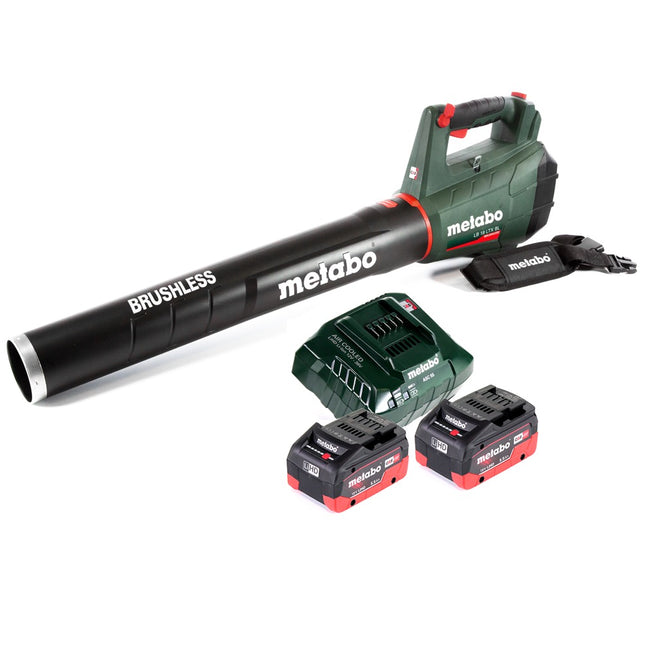 Metabo LB 18 LTX BL Soffiatore a batteria 18V Brushless + 2x Batterie 5,5 Ah + Caricabatterie