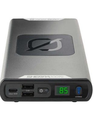 Goal Zero Sherpa 100 PD Power Bank Carga inalámbrica Qi (22060) Carga sin contacto de 25600 mAh