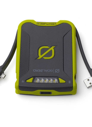 Goal Zero Venture 30 Cargador Solar Power Bank Micro USB 3,7 V 7,8 Ah (22008) Batería Móvil Recargable Resistente al Agua