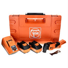 Fein MultiMaster AMM 700 MAX Machine oscillante sans fil, 18 V, Starlock Max, sans balai + 2x Batteries 6 Ah + Chargeur + Coffret