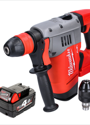 Milwaukee M18 CHPX-401 Akku Kombihammer 18 V 4,0 J SDS Plus Brushless + 1x Akku 4,0 Ah - ohne Ladegerät