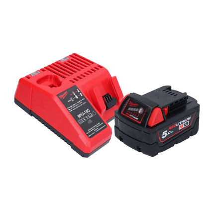 Martillo combinado a batería Milwaukee M18 CHPX-501 18 V 4.0 J SDS Plus Brushless + 1x batería 5.0 Ah + cargador