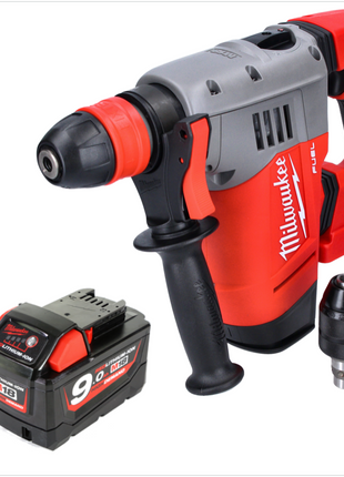 Martillo combinado a batería Milwaukee M18 CHPX-901 18 V 4.0 J SDS Plus Brushless + 1x batería 9.0 Ah - sin cargador