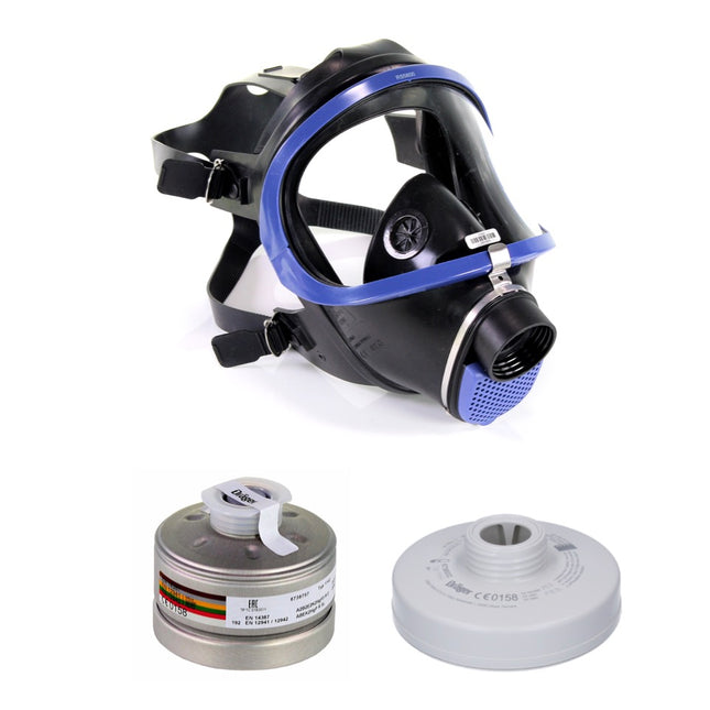 Mascarilla facial Dräger X-plore 6300 (R55800) EN 148-1 / EN 136 Clase 2 +