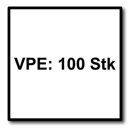 Tornillo SPAX IN.FORCE 8,0 x 300 mm 100 piezas (2x 1221010803005) Torx T-STAR Plus T40 culata totalmente roscada Broca WIROX CUT
