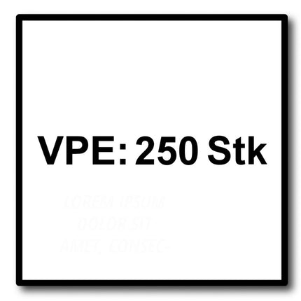 SPAX IN.FORCE screw 8,0 x 260mm Torx - T-STAR Plus T40 - Full thread - Cylindrical head - WIROX - CUT drill point 250 pcs. (5x 1221010802605)