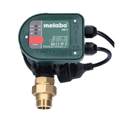 Metabo HM 3 Hydromat 10 bar IP 65 ( 628799000 ) do konwersji z pompy ogrodowej na automatyczną pompę do wody użytkowej / do studni głębinowych i pomp głębinowych ciśnieniowych