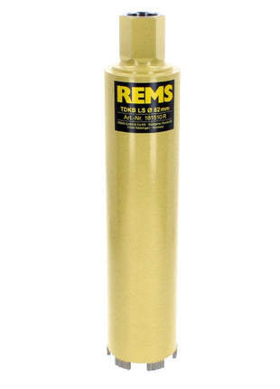 REMS TDKB LS Couronnes de carottage à sec diamantées 82 x 320 mm UNC 1 1/4" ( 181510 R ) pour carotteuse Picus DP