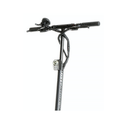 THE-URBAN #HMBRG V3 E-Scooter Electric Scooter 350 watt Motor 20 km/h, up to 30 km reach, 10 inch, black, Road Legal with ABE