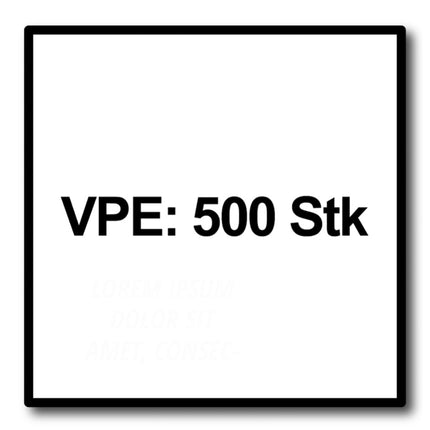 Tornillo SPAX IN.FORCE 6,0 x 180 mm 500 piezas (5x 1211010601805) Torx T-STAR Plus T30 culata totalmente roscada Broca WIROX 4CUT