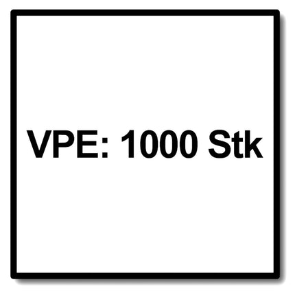 SPAX Flachrückwandkopf Schraube 3,5 x 40 mm 1000 Stk. ( 5x 21510103504051 ) Torx T-STAR Plus T20 für Rückwände ohne Linse Vollgewinde Wirox Cut Spitze - Toolbrothers