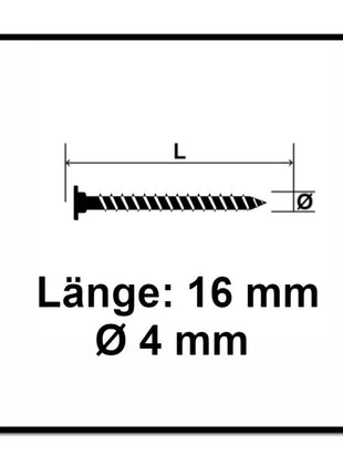 Tornillo de cabeza plana para pared trasera SPAX 4,0 x 16 mm 600 piezas (2x 0151010400163) Torx T-STAR Plus T20 para paredes traseras sin lente rosca completa Wirox 4Cut