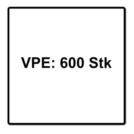 SPAX Flat Countersunk Head Screw 4.0 x 16 mm - Torx T-STAR Plus - T20 for Rear Panels without Lens - Full Thread - Wirox 4Cut - 600 pcs. (2x 0151010400163)