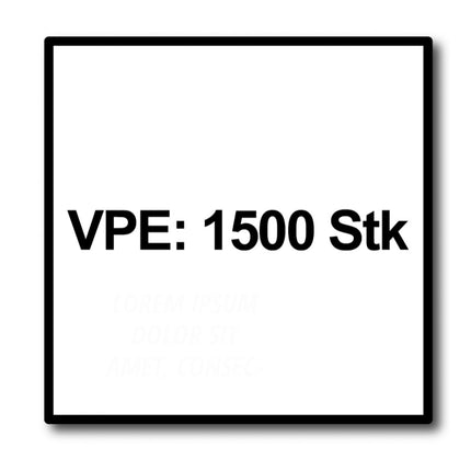 Tornillo de cabeza plana para pared trasera SPAX 4,0 x 16 mm 1500 piezas (5x 0151010400163) Torx T-STAR Plus T20 para paredes traseras sin lente rosca completa Wirox 4Cut