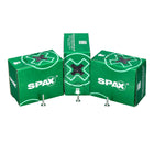 SPAX Vis  4,0 x 25mm - Filetage total - Tête disque plate - T-STAR plus T20 -  WIROX - 4Cut - 1500 pcs. (5x 0151010400253)